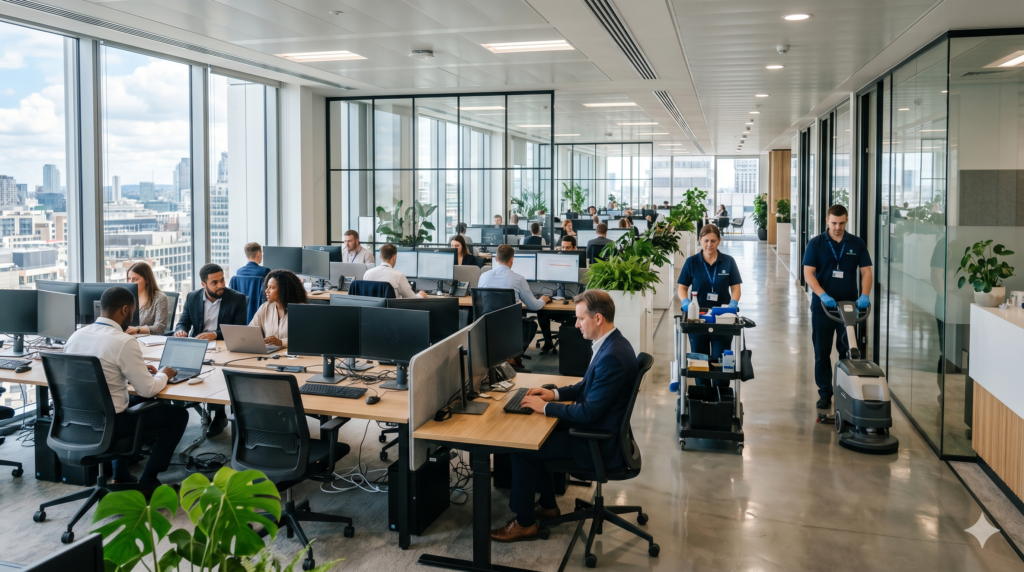 How Professional Cleaning Improves Workplace Productivity